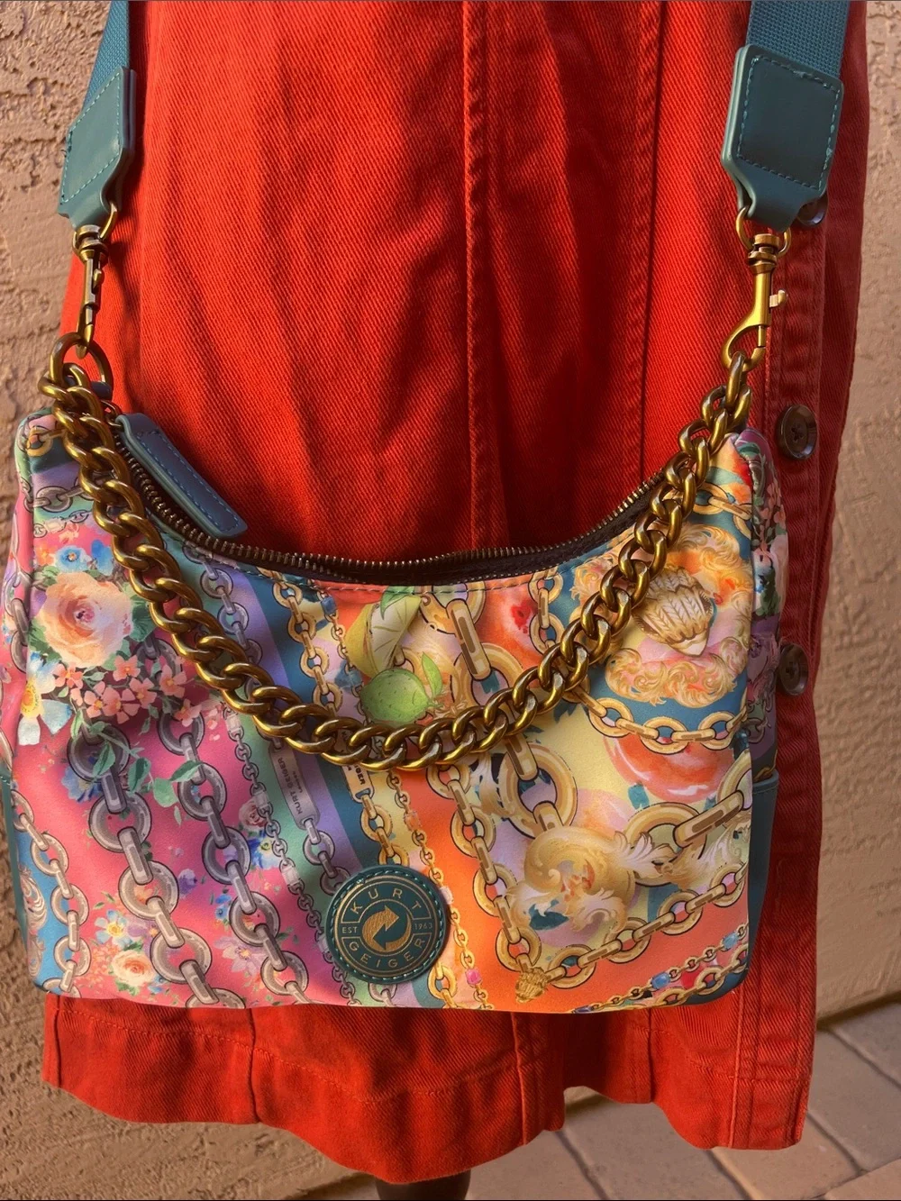 Kurt Geiger Recycled Multicolor Crossbody Bag
